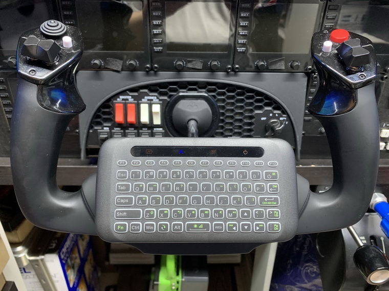 594: My Cockpit Rev #19 – Mini Keyboard – FS Times